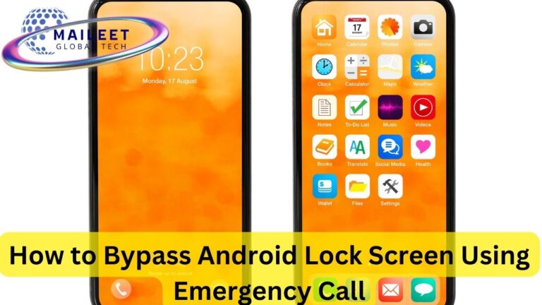 How to Bypass Android Lock Screen Using Emergency Call