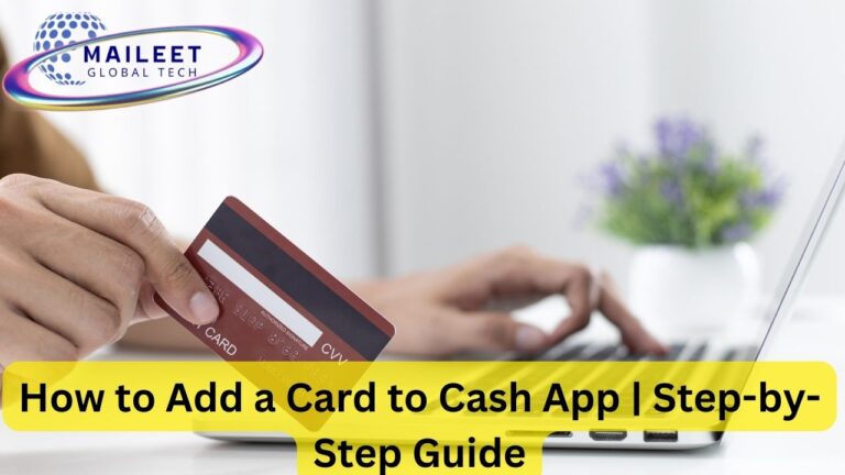 How to Add a Card to Cash App
