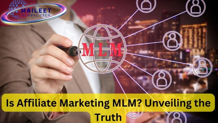 Is Affiliate Marketing MLM
